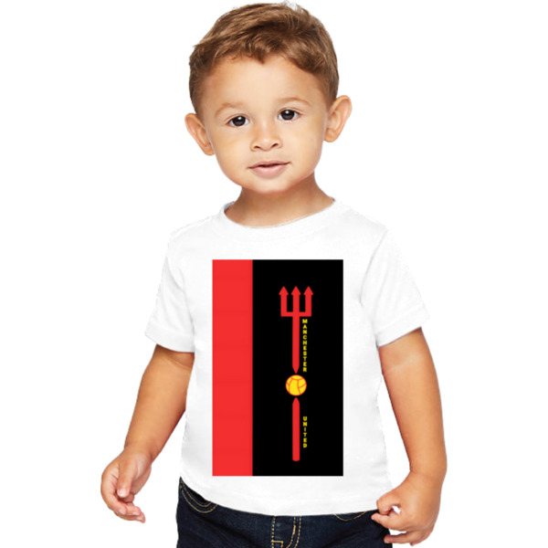 Front & Back Print - Baby Fine Jersey T-Shirt - LAT Apparel 3322